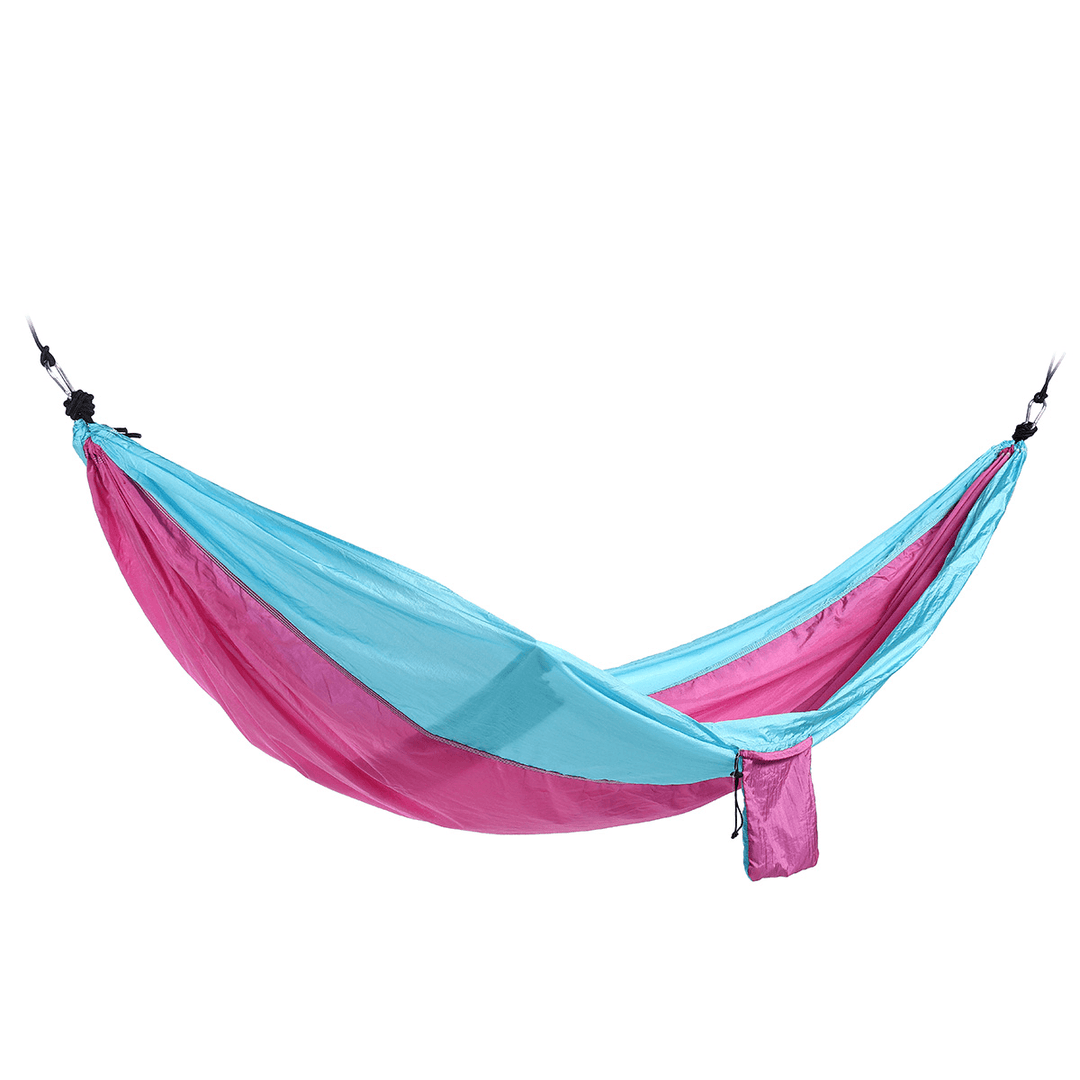 Ipree¬Æ 250X140Cm Double Person Hammock Parachute Hammock Hanging Sleeping Bed Swing Chair Outdoor Camping Travel - MRSLM