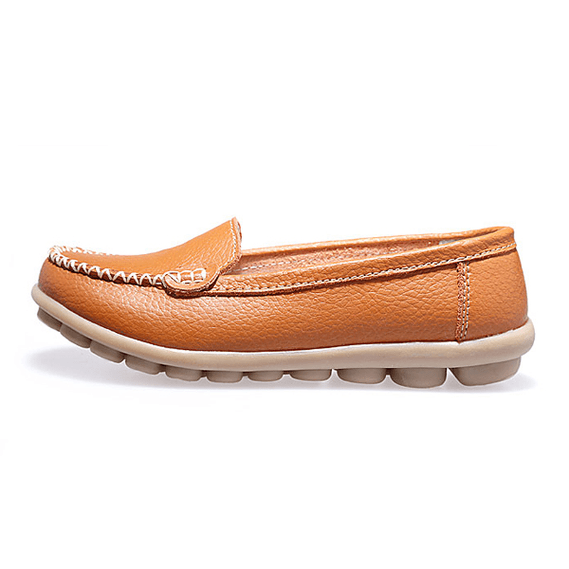 Women Casual Flats round Toe Loafers Soft Sole Slip on Flat Loafers