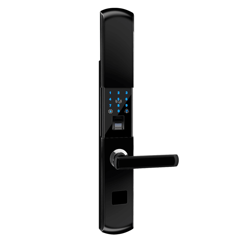 Fingerprint Touch Password Keypad Card Security Electronic Smart Door Lock with APP Control