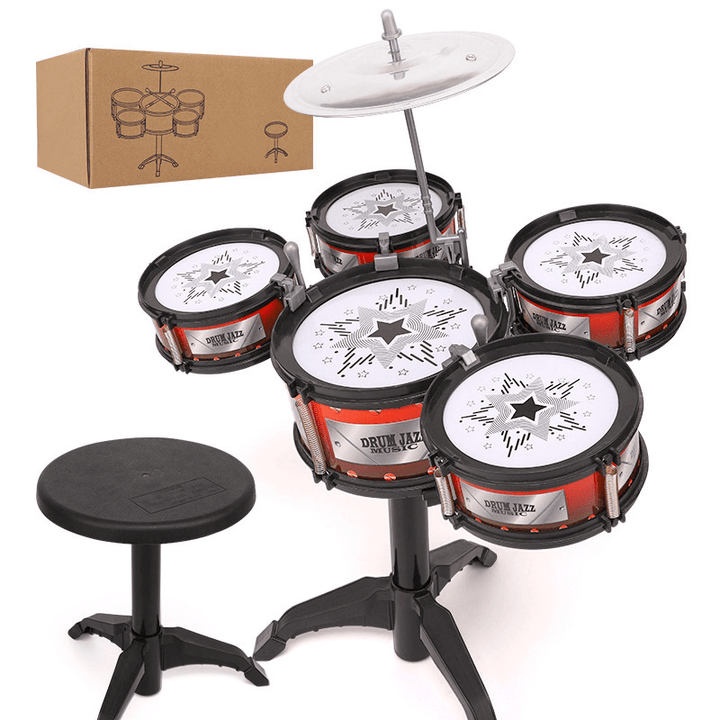 Children'S Drums, Jazz Drums, Musical Toys, Percussion Instruments, Boys' Early Education Toys