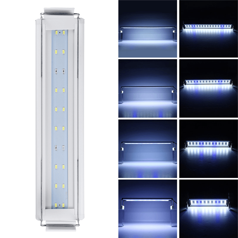 3/5/7/9W Fish Tank Light 220V LED Energy-Saving Blue+White Light Line Switch - MRSLM