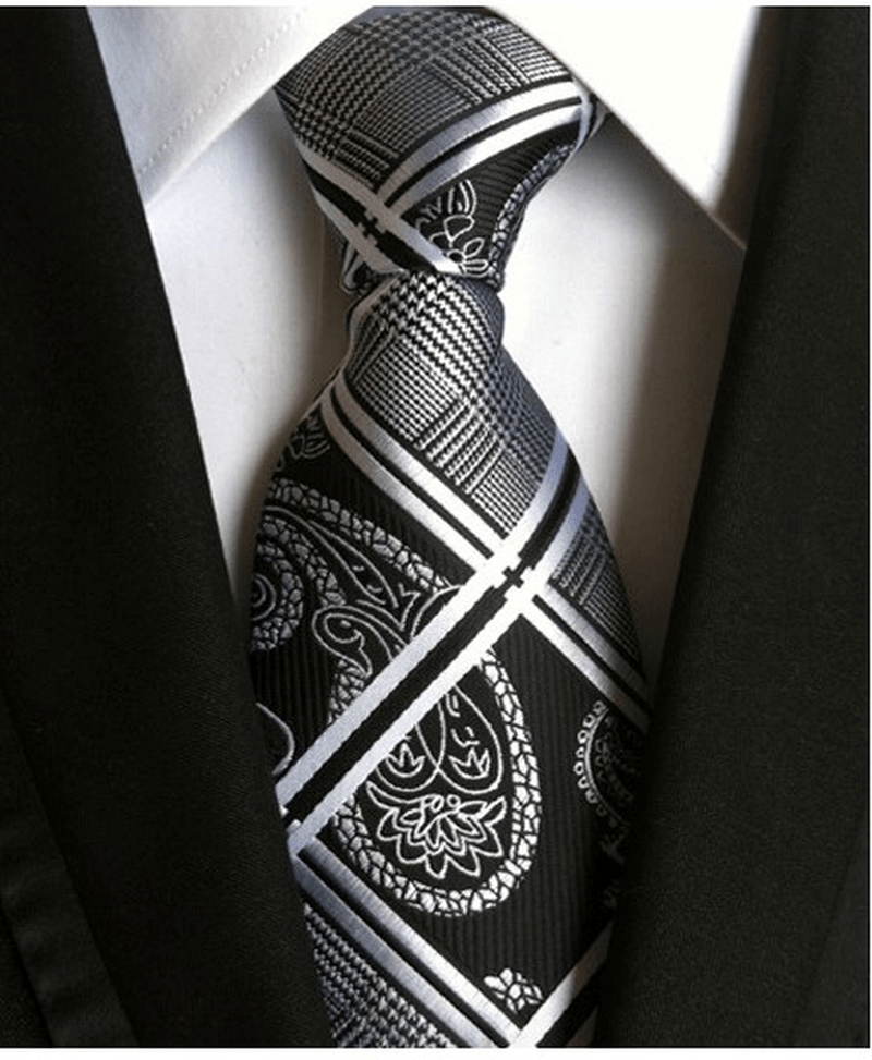 Men S Tie 8Cm Business Gentleman British Formal Wear