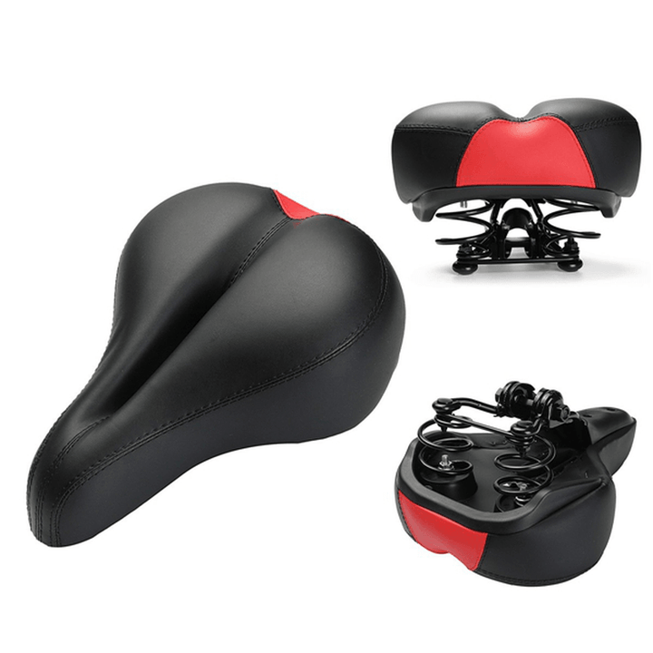 Wide Comfort Pad Cushion Saddle Seat Cover for MTB Mountain Bike Bicycle - MRSLM