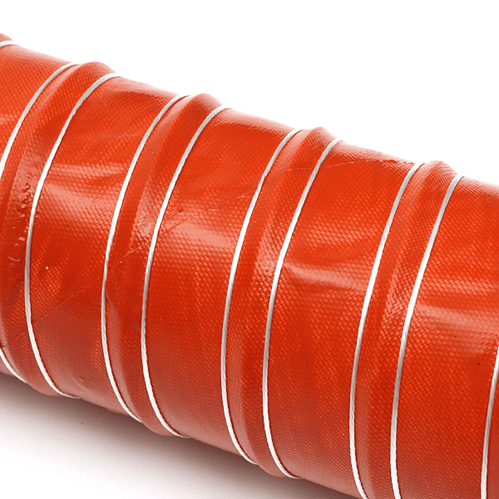 64Mm 2.5Inch Silicone Flexible Brake Ducting Hose Aeroduct Airduct Pipe 1M