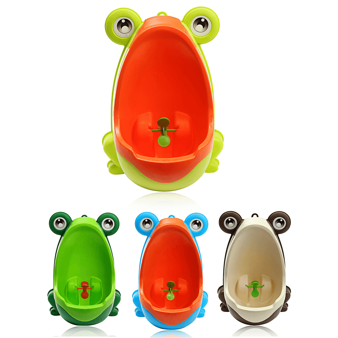 Fashion Frog Boy Baby Toilet Training Children Kids Potty Urinal Pee Trainer Urine Bathroom Accessories Home Decor