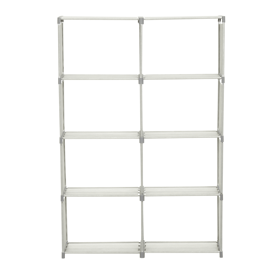 Double Rows Bookshelf Storage Shelve for Books Children Book Rack Bookcase for Home Supplies