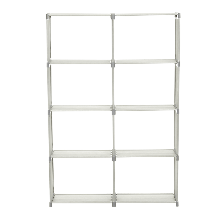 Double Rows Bookshelf Storage Shelve for Books Children Book Rack Bookcase for Home Supplies