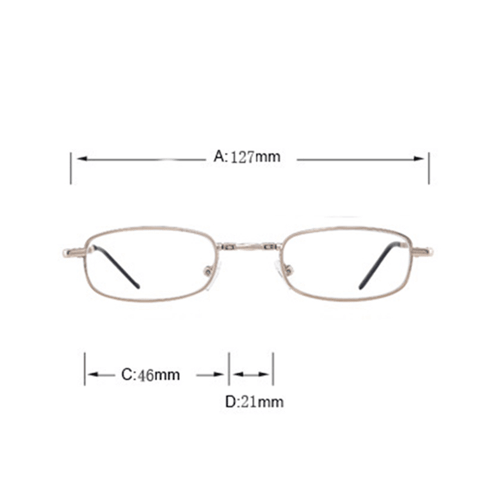 Men Women Collapsible Reader Reading Glasses Lightweight Computer Presbyopic Glasses