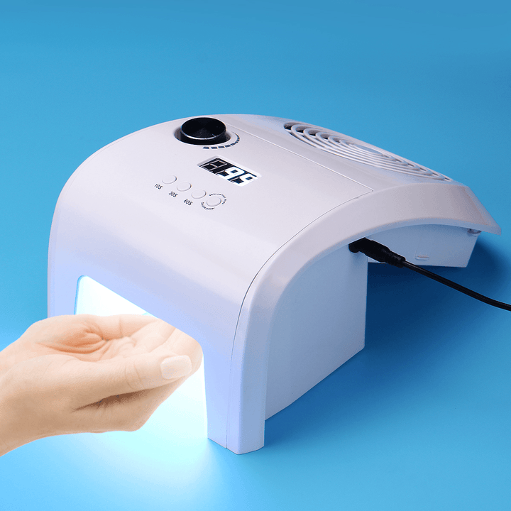 2-In-1 Nail Dust Collector&Uv LED Nail Lamp Machine Box - MRSLM