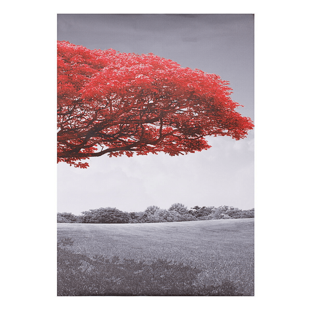 3Pcs Large Red Tree Canvas Print Art Paintings Picture Modern Home Decor