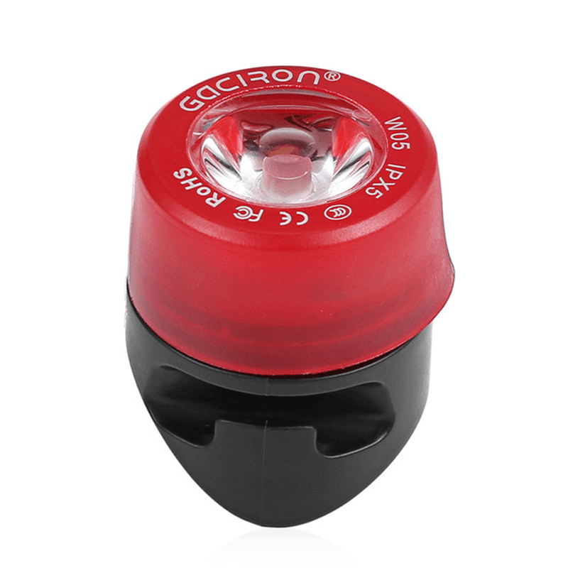 GACIRON W05 LED Bike Taillight 3 Modes IPX5 Waterproof Bicycle Warning Flashlight Rear Lamp