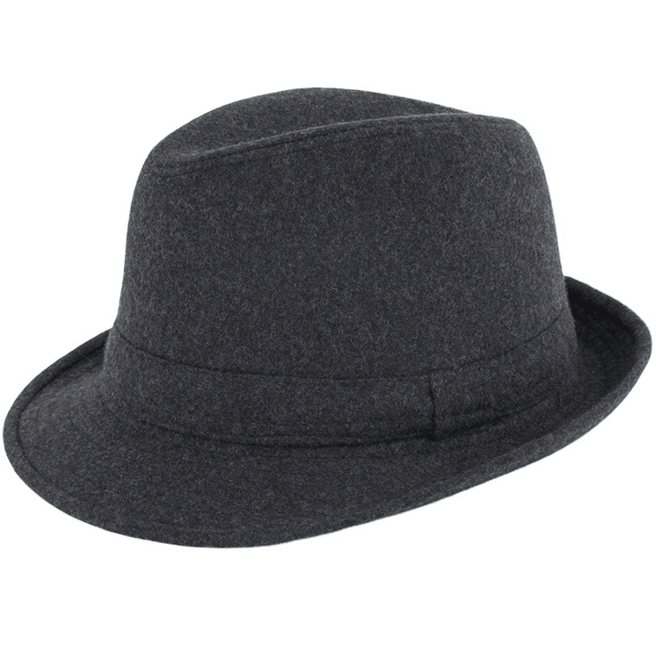 Autumn and Winter Men'S Top Hat Woolen Hats, Autumn and Winter Warm Hats, Windproof Hats, Winter Hats for the Elderly in Winter