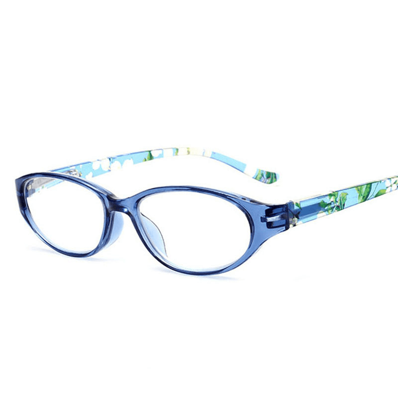 Men Women Leopard Resin Presbyopic Glasses - MRSLM