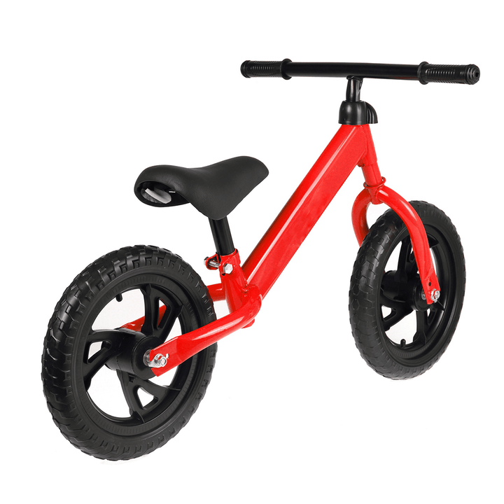 12Inch Kids Toddler No Pedal Balance Bike Adjustable Seat Walking Training Bicycle Kids Christmas Gift