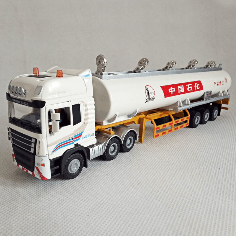 Transporter Model Semi-Trailer Truck Boy Toy