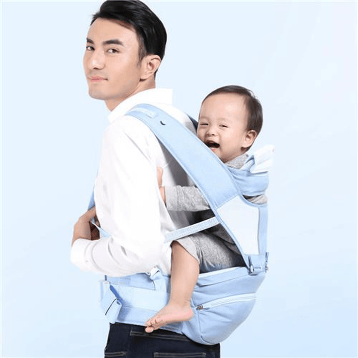 Xiaoyang Multi-Funcional Baby Carriers Hip Seat 360 Grau Ergonomic Spine Protection Mochila Kangaroo Rucksack Hip Seat Stools from Xiaomi Youpin