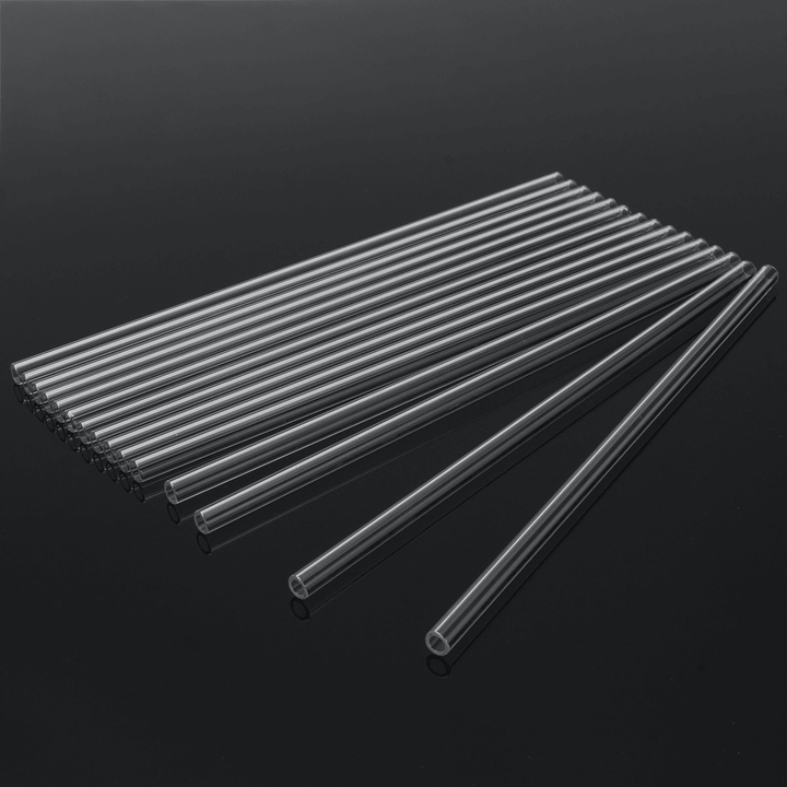 10Pcs 250Mm OD 7Mm 1Mm Thick Wall Borosilicate Glass Blowing Lab Tube