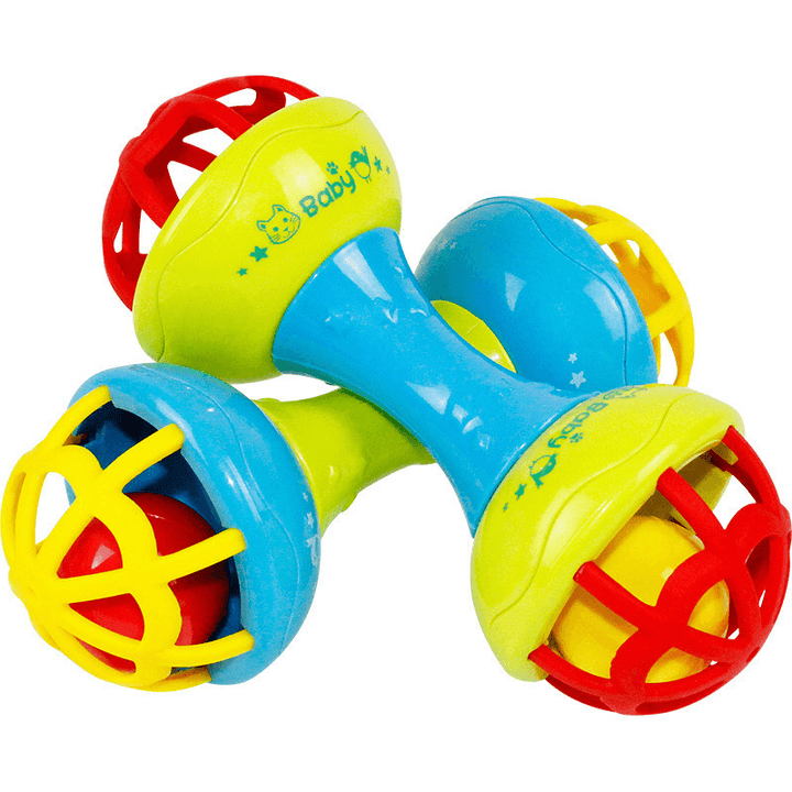 Baby Hand Catching the Ball and Digging the Hole Toy Can Chew and Rattle Early Education Soft Rubber Ball Baby