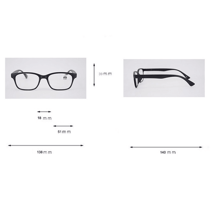 Men Women Lightwight Reading Glasses