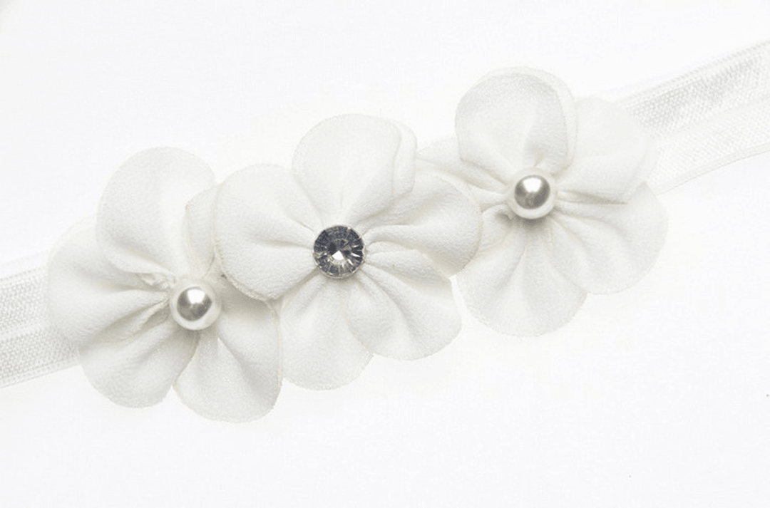 Three Little Plum Blossom Baby Headband - MRSLM