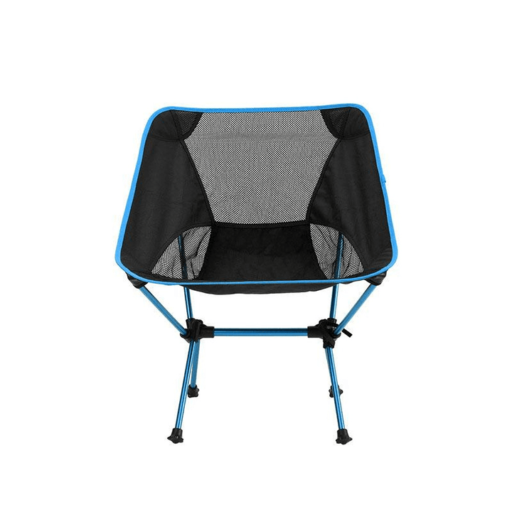 Folding Chair Portable Aluminum Moon Chair Leisure Folding Chair Outdoor Beach Outdoor Fishing Camping Barbecue Picnic Beach Load 150Kg