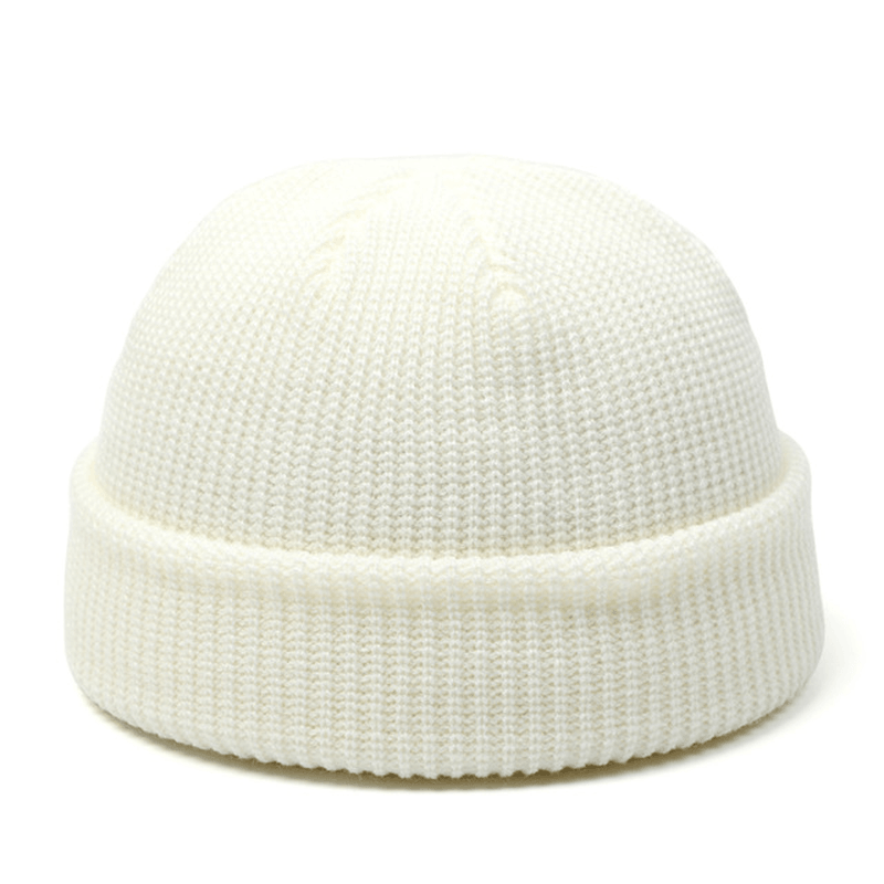 Knitted Hats for Women Skullcap Men Beanie Hat Winter Retro