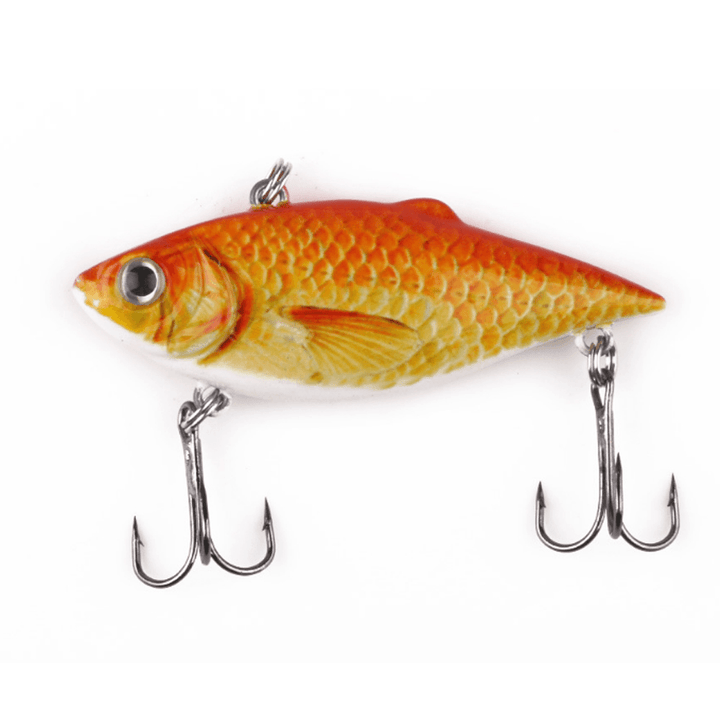 5 Pcs Fishing Lures 6.5Cm 100G Artificial Hard Bait 3D Eyes Fishing Tackle with Storage Box