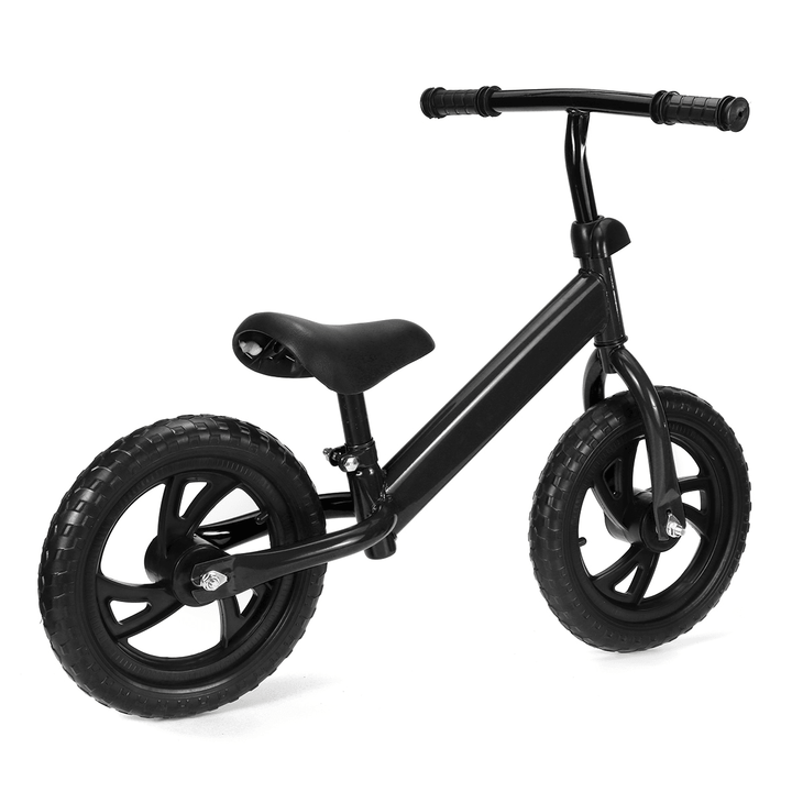 12Inch Kids Toddler No Pedal Balance Bike Adjustable Seat Walking Training Bicycle Kids Christmas Gift