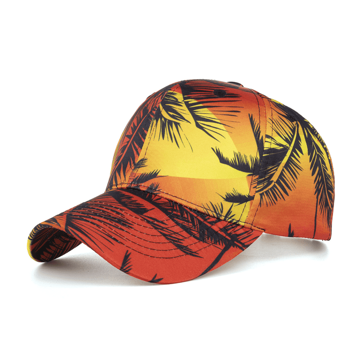 Men'S and Women'S Printed Embroidered Sun Visor Cap