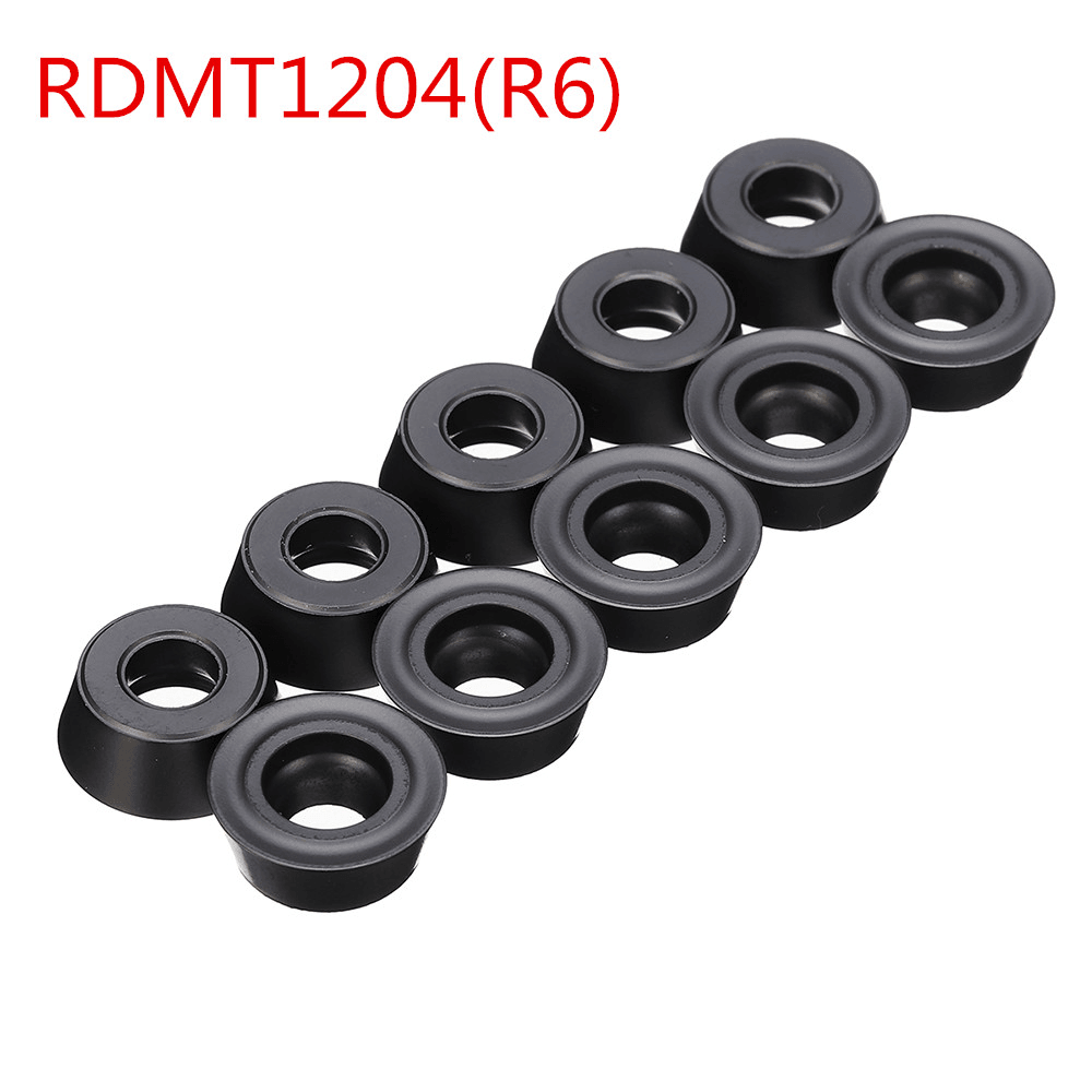 10Pcs HRC52 RPMW1003/RDMT1204/APMT1135/APMT1604 Carbide Insert for Face Mill Cutter CNC Turning Tool - MRSLM