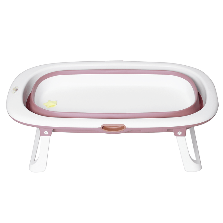 Foldable Baby Bathtub Infant Newborn Bath Tub for 0~6-Year-Old Children