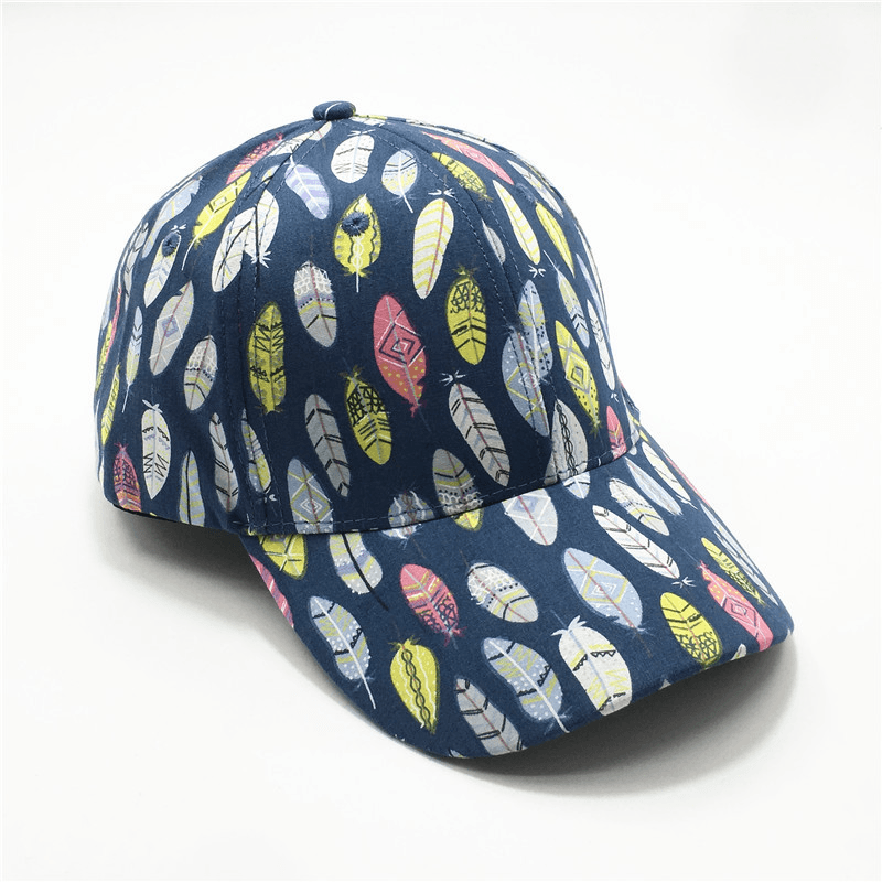 Women'S Fashion Leaf Print Baseball Cap