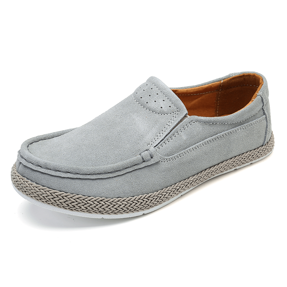 Women Comfy Wearable Solid Color Casual Slip on Flats - MRSLM