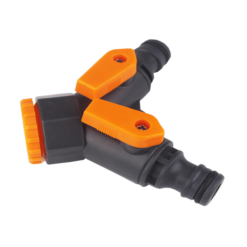 1/2" 3/4" Y Shape Water Tap Splitter Irrigation Agriculture Quick Water Connector Gardening Tools