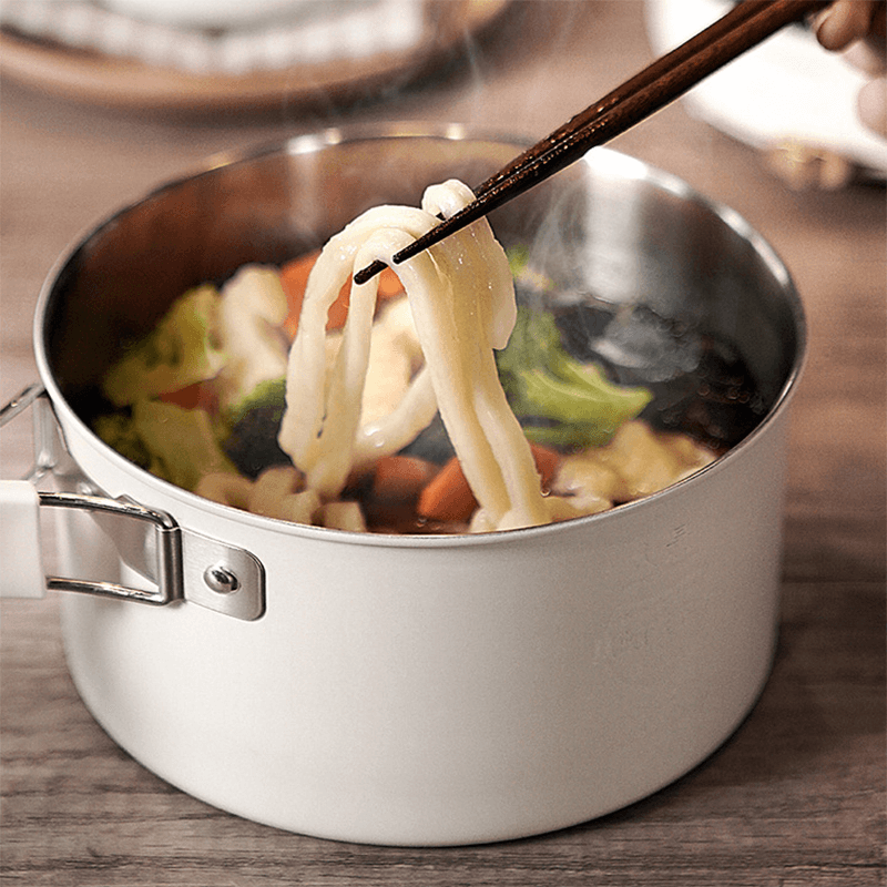 Nathome NDG01 500W 1.2L 1-2 People Electric Caldron Detachable Non-Stick Cooking Pot Hotpot Cooker Outdoor Travel