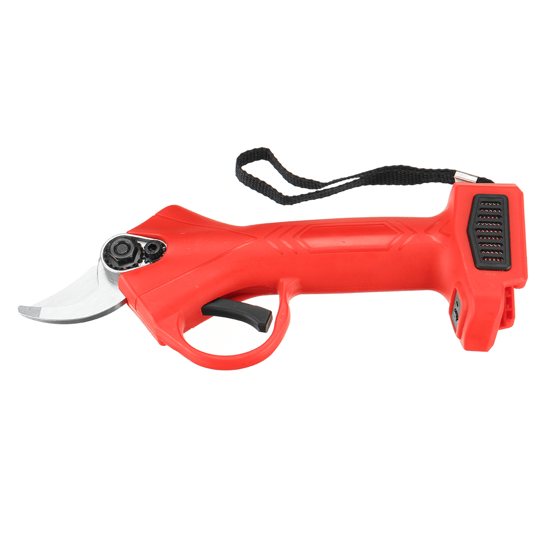 25Mm Electric Pruning Shears Pruning Scissors Bypass Sharpener Clippers for Garden Tool Bonsai Flower Cultivating Tool