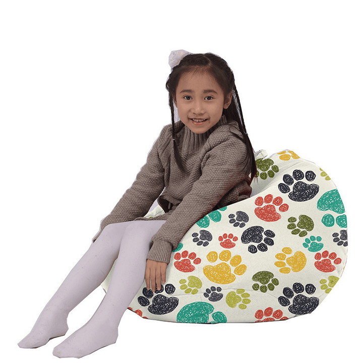 Child Sofa Seat Baby Sofa Bean Bag Chair Filling Storage Bean Bag Chair Small Cartoon Comfortable Light Simple Fashion