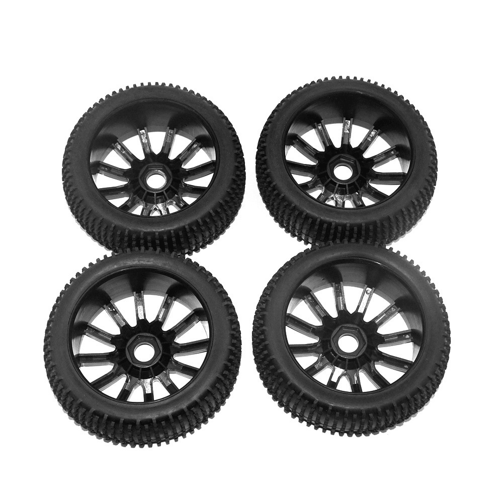 RC Car 1 8 off Road Vehicle Wheel with 4 Tires