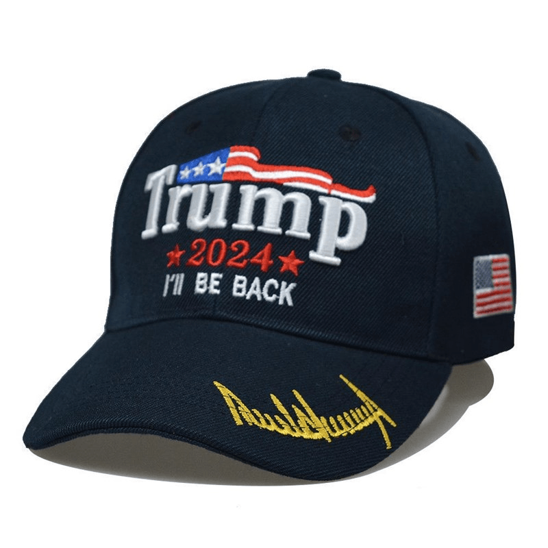 American Flag Camouflage Presidential Embroidered Hat