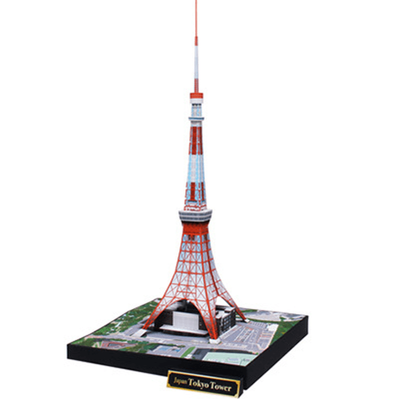 3D Paper Model of Famous Japanese Buildings