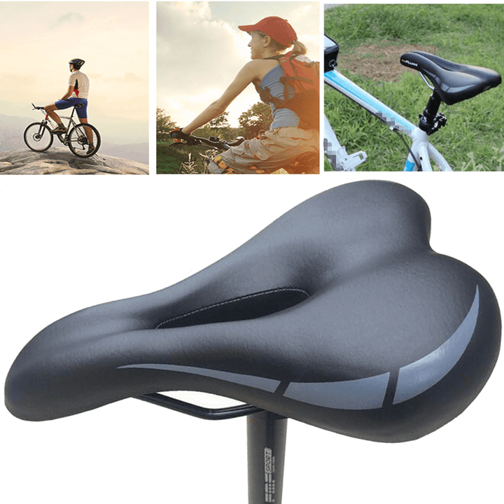 Soft Bike Saddle Mountain MTB Gel Comfort Bicycle Saddle Cycling Seat Cushion Outdoor Biking