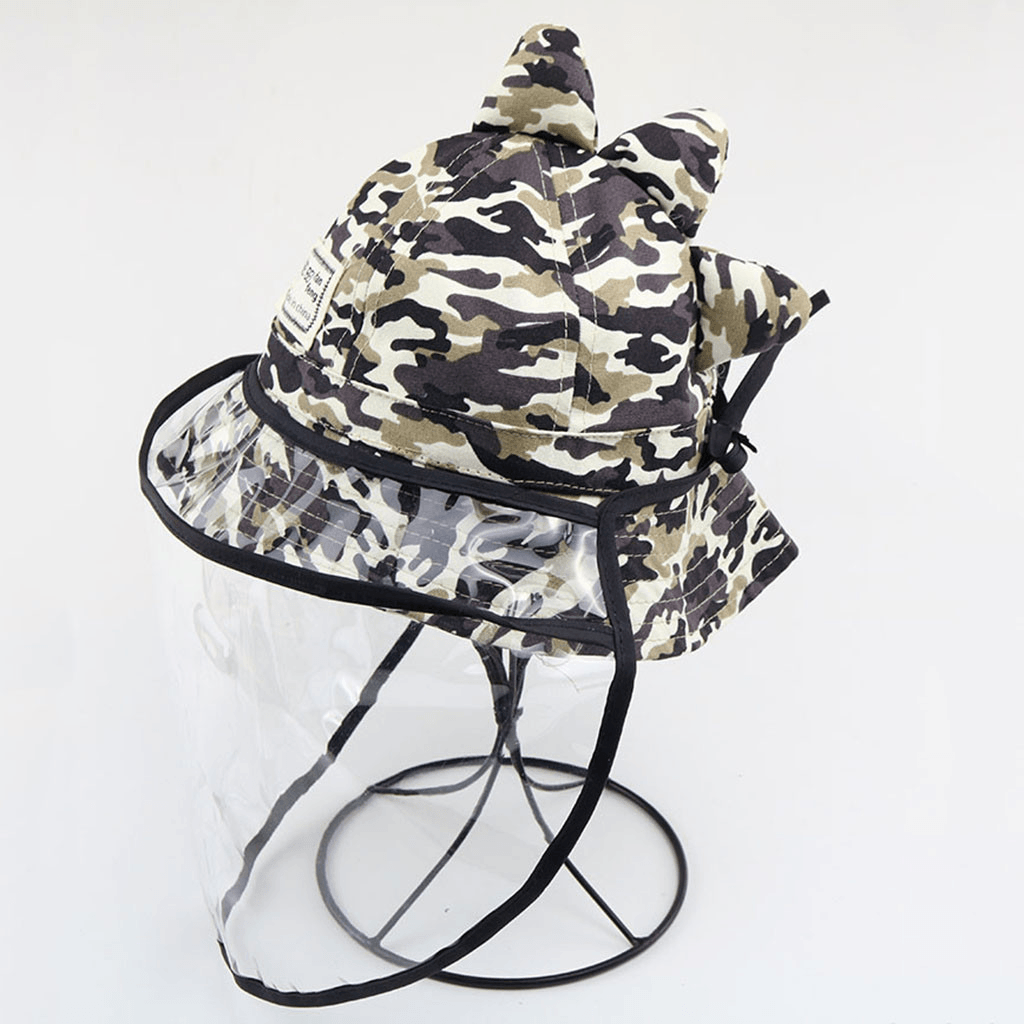 Camouflage Dinosaur Shape Protective Cap