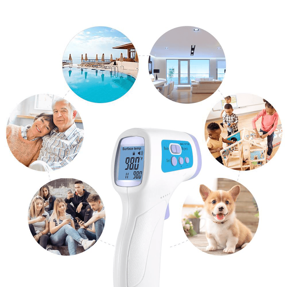 JL-2688 Home Non Contact Forehead Infrared Digital Thermometer ¬∞C / ¬∞F LCD Body Thermometer Baby Temperature Measurement Tool