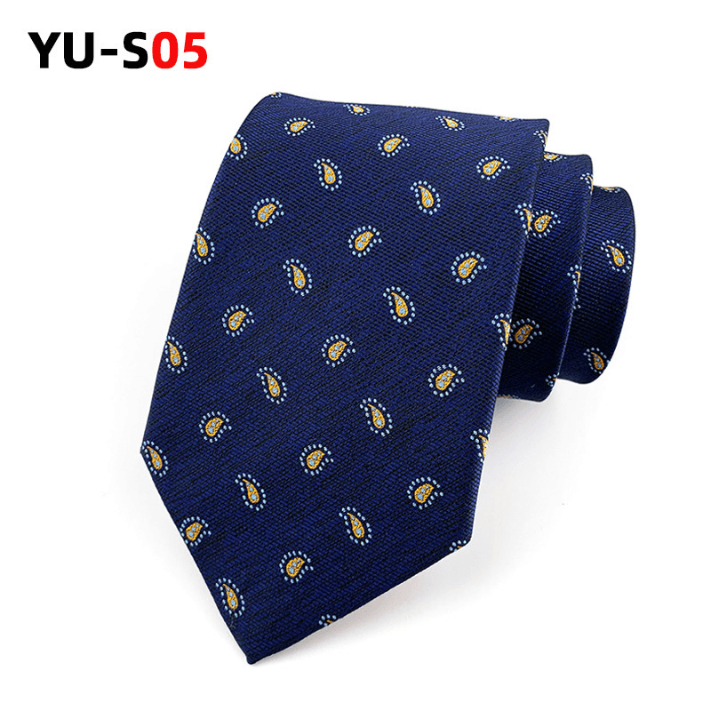 New Retro Style Gentleman Men'S Flower Suit Tie