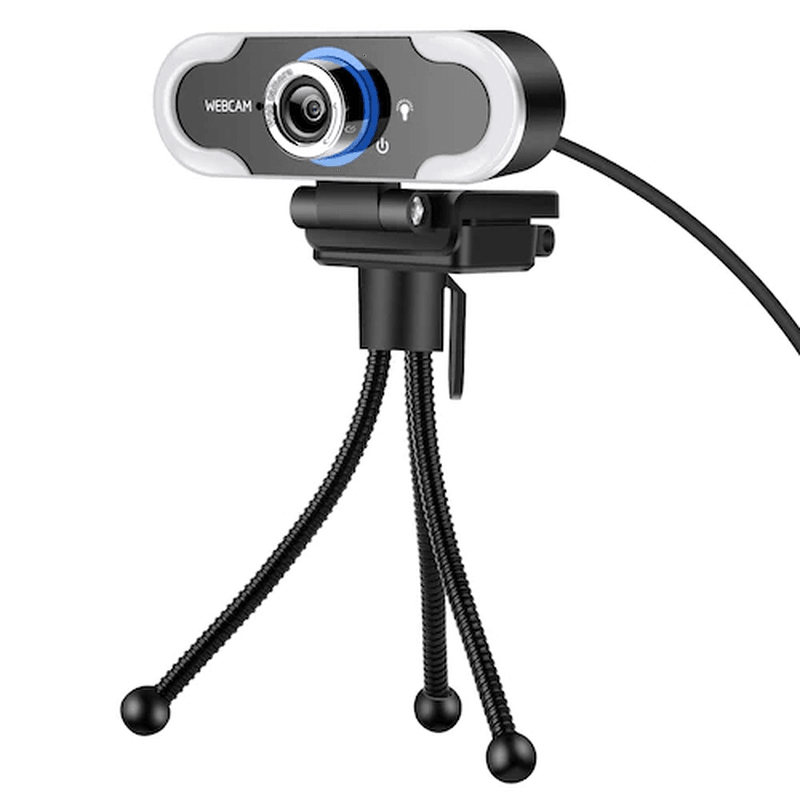 Xiaovv Autofocus 2K USB Webcam Plug and Play 90¬∞ Angle Web Camera with Stereo Microphone for Live Streaming Online Class Conference Compatible with Windows OS Linux Chrome OS Ubuntu