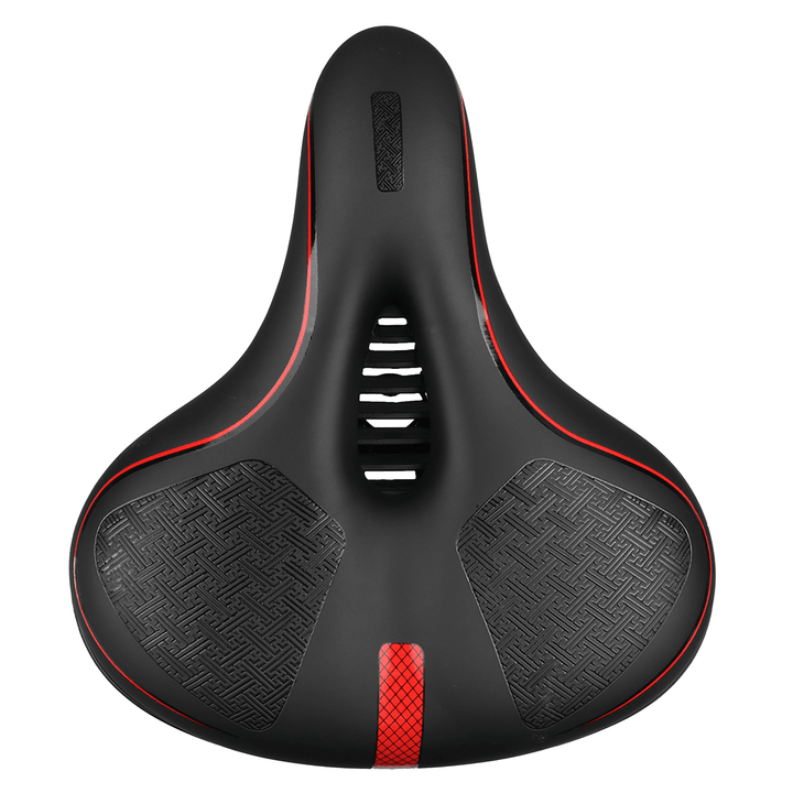 Reflective Shock Absorbing Bike Saddle MTB Bicycle Seat Breathable Comfort Soft Mountain Road Bicycle Accessories