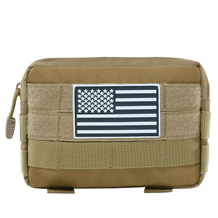 BL118 Waterproof Oxford Fabric Bag Military Tactical Molle Waist Bag Utility Pouch Emergency Pocket Bag