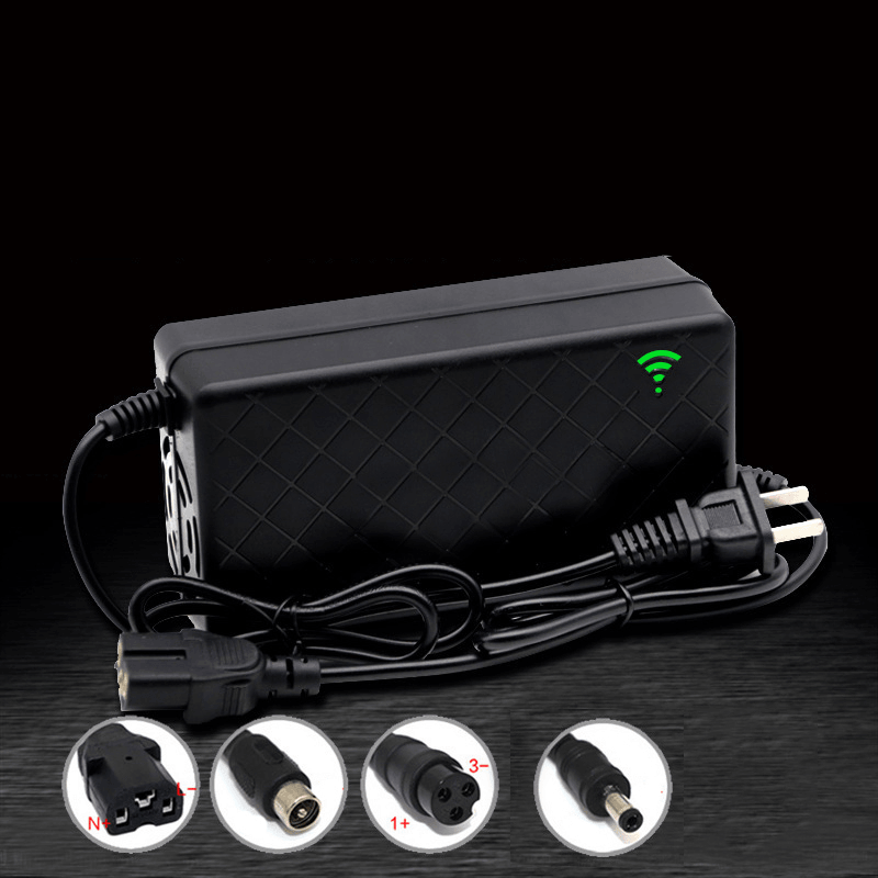 BIKIGHT 36V 2A Scooter Battery Charger Power Charger Adapter Electric Bike Charger