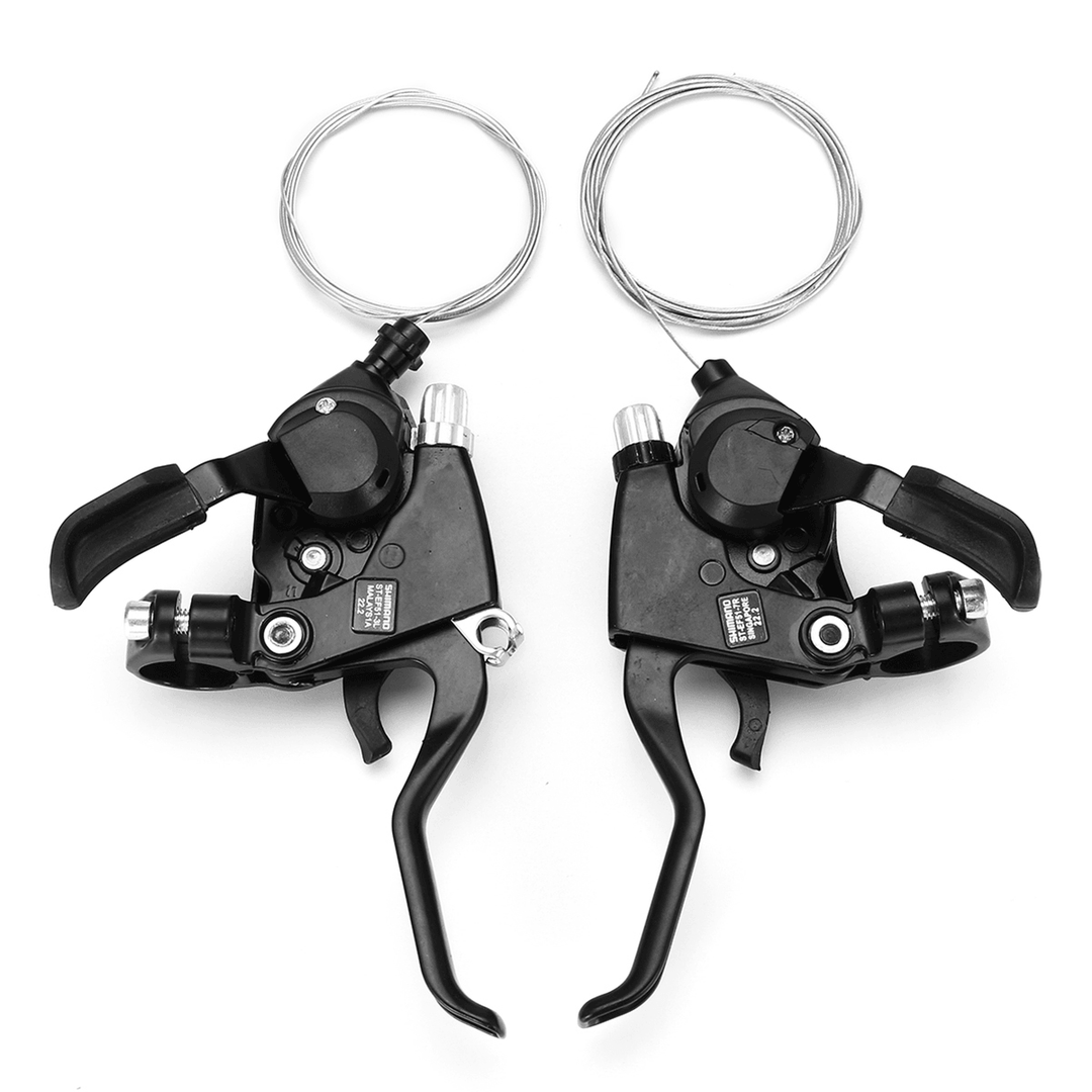 1 Pair BIKIGHT 3X7 21Speed MTB Bike Bicycle Cycling Trigger Gear Shifter with Inner Bike Shifter Cable