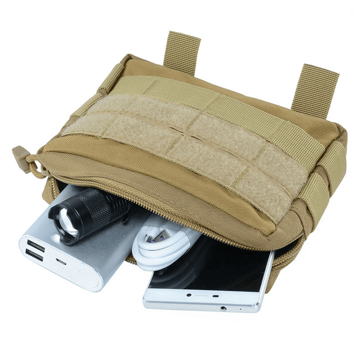 BL118 Waterproof Oxford Fabric Bag Military Tactical Molle Waist Bag Utility Pouch Emergency Pocket Bag